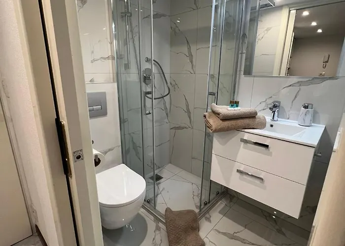 Apartmán 1 Min To Near Monaco - Air Conditioning Wifi